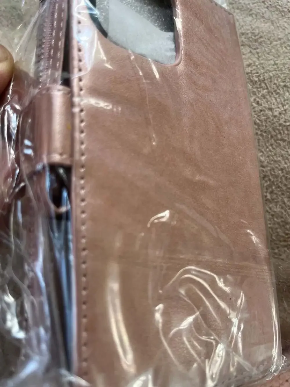 Wallet Case for iPhone 13 Pro in Rose Gold